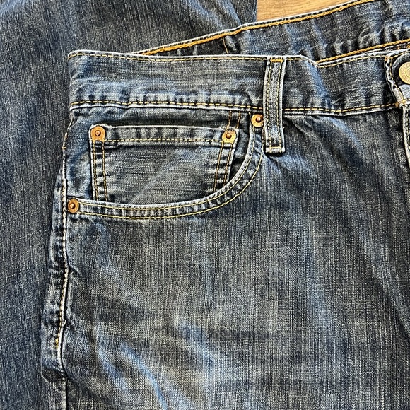 Levi Strauss & Co 527 low Boot Cut Men’s Jeans 36x30 excellent condition - Picture 5 of 10